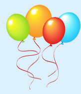Balloons, welcome intro